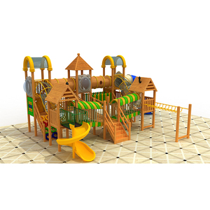 Parque Infantil de Madera para Niños, Castillo de Juegos al Aire Libre para el Hogar - Product Image 5