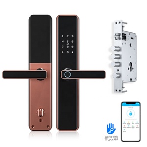 TTLOCK APP Anti Furto di Controllo Remoto Biometrico di Impronte Digitali Leva Astuta Magnetica Serratura Della Porta - Product Image 1