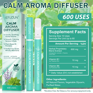 SEFUDUN Rauchfreie Natürliche Rauchalternative Lungen-Gesundheitsunterstützung Kräuter-Königskerzen-Grüntee Beruhigender Schlaf Energie Aroma Diffusor - Product Image 5