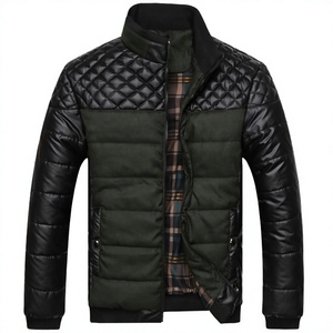 Men Winter Eco-Friendly Washed Nonwoven Cotton Coat Big Size Overcoat Zipper Streetwear Casual Thick Warm <b>Patchwork</b> <b>Jackets</b> - Product Image 4