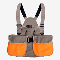 Boîtes de sécurité de sac d'oie orange vif confortable gilet unique professionnel exécuté de manière qualitative-déchargement pour la chasse sur le terrain