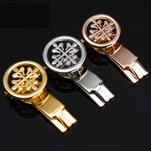 NOUVEAU Bracelet de montre en acier inoxydable de haute qualité, fermoir de bracelet, <span class=keywords><strong>boucle</strong></span> de montre en <span class=keywords><strong>or</strong></span> et en argent, déployant - Product Image 3
