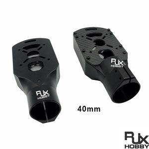 Soporte de Motor para Dron RJXHOBBY RJX de 40 mm, Abrazadera de Tubo de Fibra de Carbono para Multirrotor, Base de Fijación de Motor para UAV Agrícola - Product Image 3