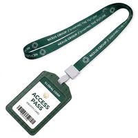 Lanière personnalisée en polyester avec logo, lanières de cou en polyester avec logo personnalisé pour la promotion