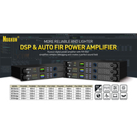Équipement de son Fir 4 canaux Crossover 2300Watt 4 Ω Amplificateurs DSP Amplificateur pour haut-parleur jbl