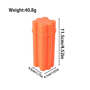 Estuche con tapa abatible de nuevo diseño 6 en 1 para encendedor <span class=keywords><strong>Bic</strong></span>, ligero y pequeño, fácil de guardar y transportar, accesorios para fumar. - Product Image 1