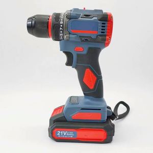 Multi-versnellings snelheidsregeling borstelloze elektrische boormachine 21V grote torsie handboormachine gereedschapset - Product Image 2
