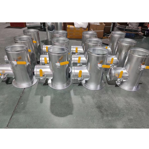 Dễ dàng cài đặt thép mạ kẽm cơ giới điều khiển âm lượng van điều tiết ống thông gió van khí điện - Product Image 5