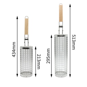 Việc mở và đóng cửa mới và thuận tiện hơn của baskert greer sẽ không làm rơi giỏ nướng thức ăn - Product Image 2