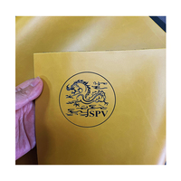 Feuilles de similicuir premium gravables au laser, couleur sable/noir, en cuir PU pour gravure laser, feuilles de cuir vierges pour entreprises et projets DIY