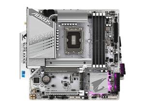 Placa base de computadora Gigabyte <span class=keywords><strong>Z790M</strong></span> AORUS ELITE AX ICE LGA 1700 4xDDR5 DIMM compatible con procesador I14/13/12 placa base para juegos - Product Image 2