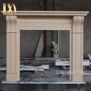 <span class=keywords><strong>Sortie</strong></span> d'usine Intérieur Sculpté à la main Classique Simple Marbre <span class=keywords><strong>Cheminée</strong></span> Surround - Product Image 4