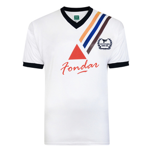 Camiseta de Fútbol Retro con Cuello en <span class=keywords><strong>V</strong></span> del <span class=keywords><strong>Centenario</strong></span> del Derby County 1984, Personalizada de Fábrica, Secado Rápido, Transpirable, 100% Poliéster, Servicio OEM - Product Image 1