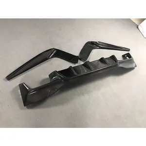 Diffusore paraurti posteriore in fibra di carbonio 3D con Spitter laterale per BMW G30 G31 520 <span class=keywords><strong>530</strong></span> 540 550 e <span class=keywords><strong>F90</strong></span> M5 2017-2023 - Product Image 1
