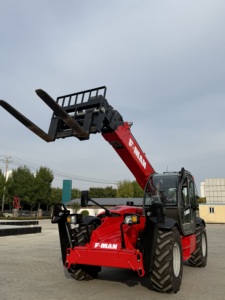 FMAN Large Quantity 4Ton 18m Telehandler FM8418 Hydrostatic Chassis <strong>Telescopic</strong> <strong>Forklift</strong> - Product Image 2