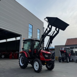 Tractor chino de 50 HP con tracción en las cuatro ruedas y cucharón frontal - Product Image 4