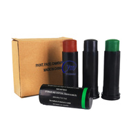 YUEMAI Vente en gros de peinture faciale camouflage en 3 couleurs : noir, marron, vert, pour le baseball, le football, la chasse, accessoires tactiques
