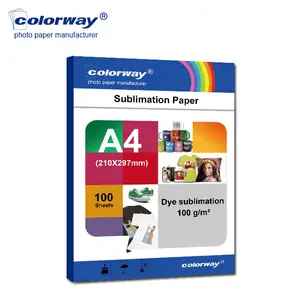 100GSM fast dry white sublimation paper for heat press transfer printing