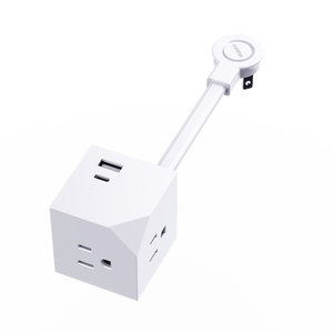 Canada đa <span class=keywords><strong>USB</strong></span> Ổ cắm 5 ft bàn <span class=keywords><strong>Power</strong></span> Strip Cube nhỏ gọn xách tay bảo vệ quá tải cho ETL/UL/FCC chứng nhận - Product Image 5