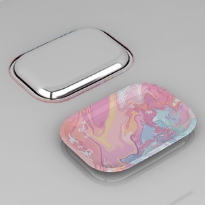 Plateau roulant Offre Spéciale fumer plateau de fumer du <span class=keywords><strong>tabac</strong></span> en métal imprimé personnalisé accessoires de fumer plateau roulant en métal en étain - Product Image 4