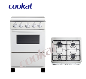 Thiết Bị Nhà Bếp Màu Trắng 6 Nấu Ăn Khu <span class=keywords><strong>Gas</strong></span> Phạm Vi Trong Thép Không Gỉ Đa-Chức Năng Freestanding <span class=keywords><strong>Gas</strong></span> Hob Với Lò - Product Image 6