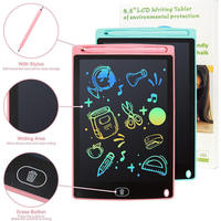 Tablette d'Écriture Numérique Éducative LCD Intelligente 6.5/8.5/10/12/16 Pouces pour Dessins Colorés – Jouet pour Enfants