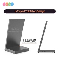 Pantalla Táctil Capacitiva de 10 Puntos, Monitor de Restaurante con Pantalla Digital LCD para Menús, de 13.3 y 15.6 Pulgadas, para Mostrar Anuncios en Mesa
