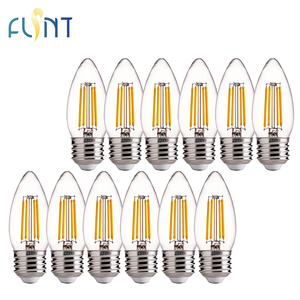 مصباح إضاءة شمع E26 قابل للوميض بدون وميض بسعر رخيص من المصنع مباشرة مصباح إضاءة ليد بقوة 800 لومن <span class=keywords><strong>LED</strong></span> مصباح زجاجي للسكن - Product Image 1