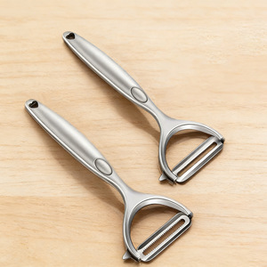 Zinc Alloy Peeler 2 Piece Set Multi Function Fruit Vegetable Tool For Kitchen Use - Product Image 1