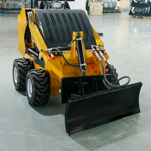 Reliable Mini Compact <b>Wheel</b> Front Skid Steer <b>Small</b> Track High Efficiency EPA CE 5 Engine Professional - Product Image 1