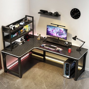โต๊ะคอมพิวเตอร์รูปตัวแอล โต๊ะเล่นเกมพร้อมเก้าอี้ - Product Image 2