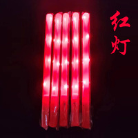 Bâton lumineux fluorescent en plastique LED, bâton lumineux arc-en-ciel pour fête, concert, bar, accessoires de soutien pour les fêtes, accessoires lumineux