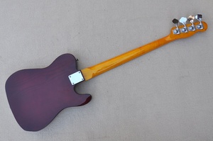 Flyoung Ash Solid Body Elektrische Basgitaar 4-snarige Elektrische Basgitaar Linkshandige Basgitaar - Product Image 5