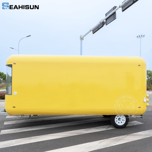 Bière Tap Trailer Mobile Shop Casa Rodante Bbq Food Trailer Jaune Boisson Camion Dessert Remorque Food Truck Burger - Product Image 4