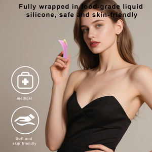 Juguete Sexual Rose, Vibrador Líquido con Vibración, Antorcha Vibradora, <span class=keywords><strong>para</strong></span> Lesbianas, Mujeres Adultas, Silicona de Grado Alimenticio, Recargable, 10 Frecuencias - Product Image 2