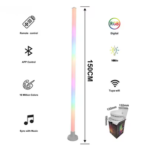 2024 popular lámpara de esquina de pie 1,5 M ABS luz inteligente para el hogar digital RGBIC IP20 música <span class=keywords><strong>WiFi</strong></span> Bluetooth USB tira <span class=keywords><strong>LED</strong></span> para el hogar - Product Image 2