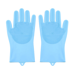 Cepillo de Baño para Mascotas, Cepillo de Silicona para Baño de Perros, Antideslizante, Antiarañazos, Antibocados, Guantes de Limpieza para Mascotas - Product Image 5