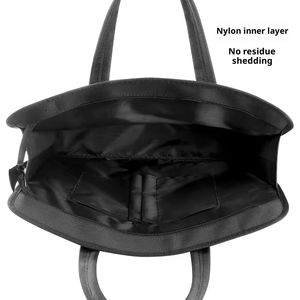 Maletín Oxford con Logotipo Personalizado, Clásico, Vintage, de Lujo, Portadocumentos Portátil con Asa para Reuniones, Notario, <span class=keywords><strong>Abogado</strong></span> - Product Image 4