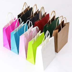 KM New Arrival Fast Food Carry <b>Bags</b> Eco-Friendly Brown Kraft Paper <b>Bread</b> Soda Reasonable Price Flexo Printing Surface Handling - Product Image 1