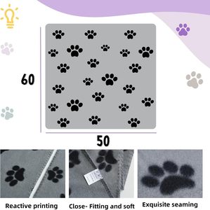 Chăn nỉ in họa tiết, chất liệu <span class=keywords><strong>polyester</strong></span> 100% siêu mềm mại, thân thiện với môi trường, bán buôn số lượng lớn dùng cho gia đình - Product Image 3