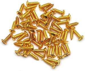 Micro Helix Brass vít M6 50L <span class=keywords><strong>r</strong></span> Pick Guard đầu tấm gắn watchmaker PZ2 sang trọng đồng không-tiêu Chuẩn vít - Product Image 3