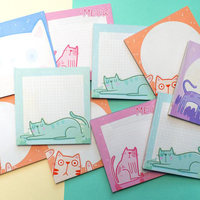 Blocs-notes et notes adhésives magnétiques Kawaii personnalisés de haute qualité pour la promotion en gros