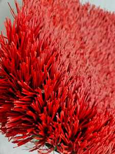 Suelo deportivo personalizado césped de fútbol césped sintético arcoíris césped artificial rojo césped sintético colorido para pasarela - Product Image 4