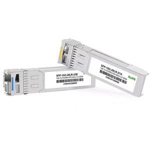 Ricetrasmettitore a Fibra Ottica SFP+ 10G Dual Mode, 10Gbps 20KM LC TRx 1310nm, Modulo SFP 10G Multimodale Bidirezionale - Product Image 2
