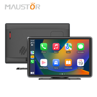 Maustor Autoradio universel à écran tactile de 9 pouces Lecteur MP5 Multimédia portable Android Auto Sans fil Carplay