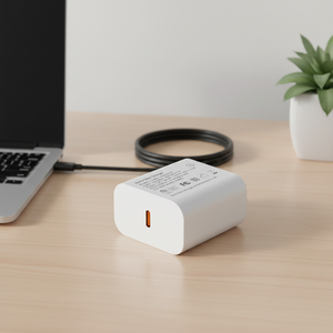 Caricabatterie USB C 25W PD PPS a Ricarica Rapida per Telefoni Cellulari, Spina USA, Compatibile OTP, Certificato ETL FCC, Disponibile in Nero e Bianco - Product Image 3