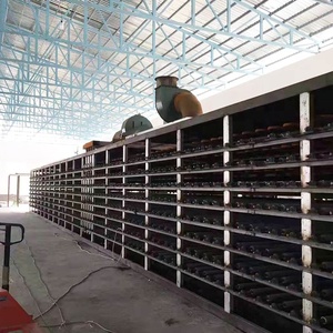 Hot-không khí khô Trọng lượng nhẹ gipsokarton plitalari ishlab chiqarish liniyasi thạch cao Trần Hội Đồng Quản trị dây chuyền sản xuất - Product Image 4