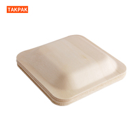 Vaisselle de fête biodégradable, assiette en papier et plateau à pulpe de canne à sucre, alternative écologique au plastique jetable
