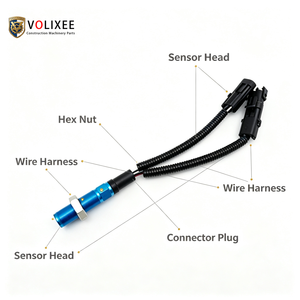 Sensor Kecepatan Mesin 4327233 Kompatibel dengan Mesin Excavator Hyundai QSM11 R455-7, Suku Cadang Pengganti RPM - Product Image 3