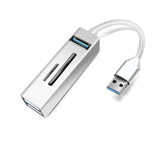 USBC 5 Trong 1 Loại C Mở Rộng Thiết Bị Hub Hỗ Trợ SD TF Tập Tin Đọc Sách Hợp Kim Nhôm 3.0 USB Hub Docking Station - Product Image 4